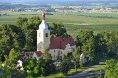 Chelčice z balonu 16.6. 2013